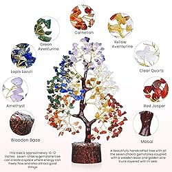 YATSKIA 7 Chakra Tree of Life, Crystals and Healing