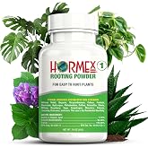 Hormex Rooting Hormone Powder #1 - Fast Roots for Tender Plant Cuttings | Root Stimulator Compound: Propagate &amp; Clone Monsteras, Pothos, Philodendrons, African Violets, Herbs, Succulents &amp; More