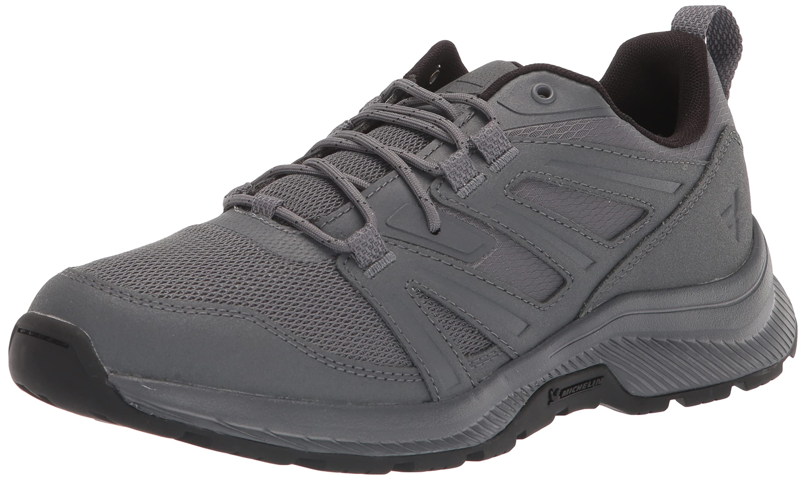 Bates Men’s Rallyforce Low Fire and Safety Shoe, Gun Metal, 14