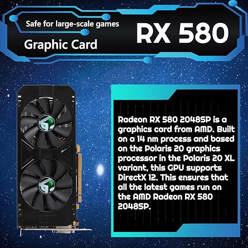 580 2048sp Maxsun Rx 580 4gb Maxsun Rx580 Dp Run Dual Graphics