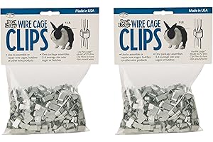 Miller Manufacturing ACC1 Wire Cage Clips (Pack of 2)