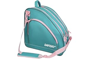 DAFISKY roller skate bag - skate bag for Ice Skate, Quad Skates, Inline Skates, Rollerblades, Figure Skates,Ice Hockey Skate 