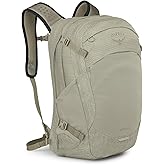 Osprey Nebula Commuter Backpack, Tan OS | everyday bag, campus pack, laptop carry, laptop sleeve, work school travel, bottle pockets, everyday carry, Tan color