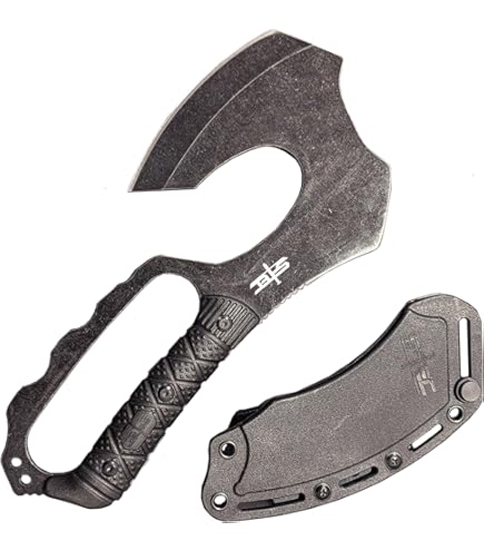Amazon.com : KATSU FS01, SG2 Steel Blade Folding Sickle, Titanium