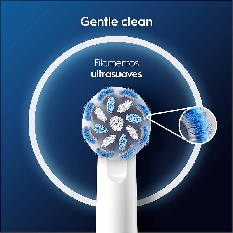 Sensitive Clean Cabezales de Recambio Originales, Blanco, Pack de 10