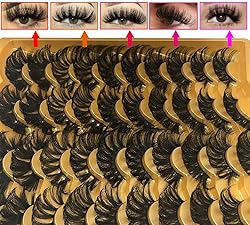 25MM Mink Lashes 25 mm False Eyelashes Long 20