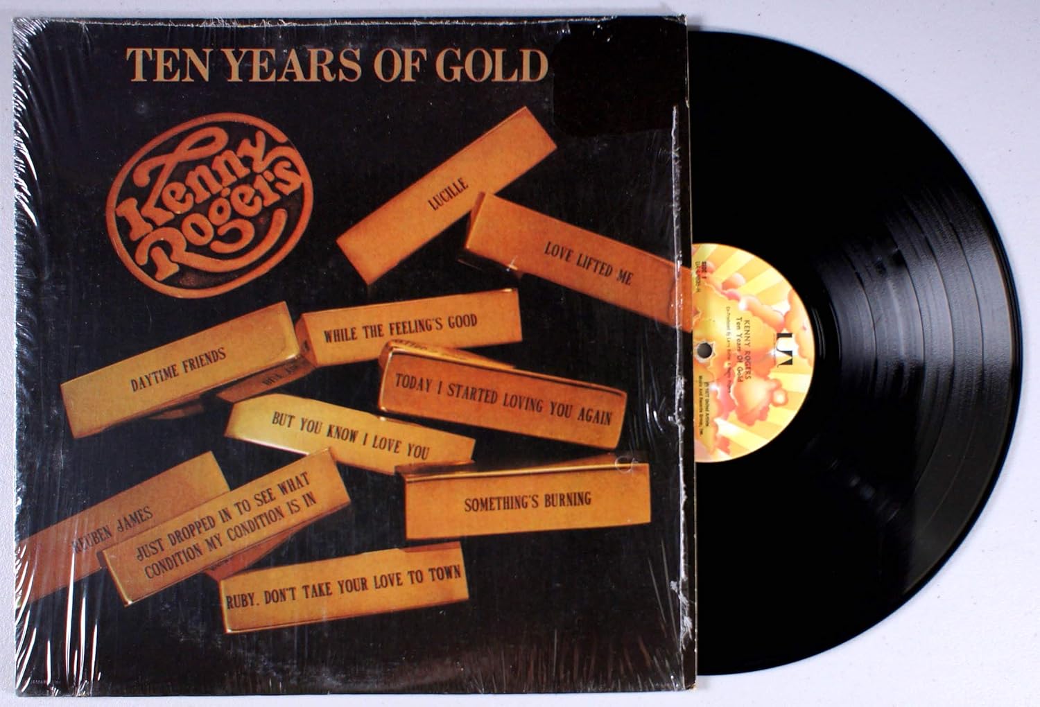 Kenny Rogers Kenny Rogers Ten Years Of Gold Vinyl Lp Amazon Com Music