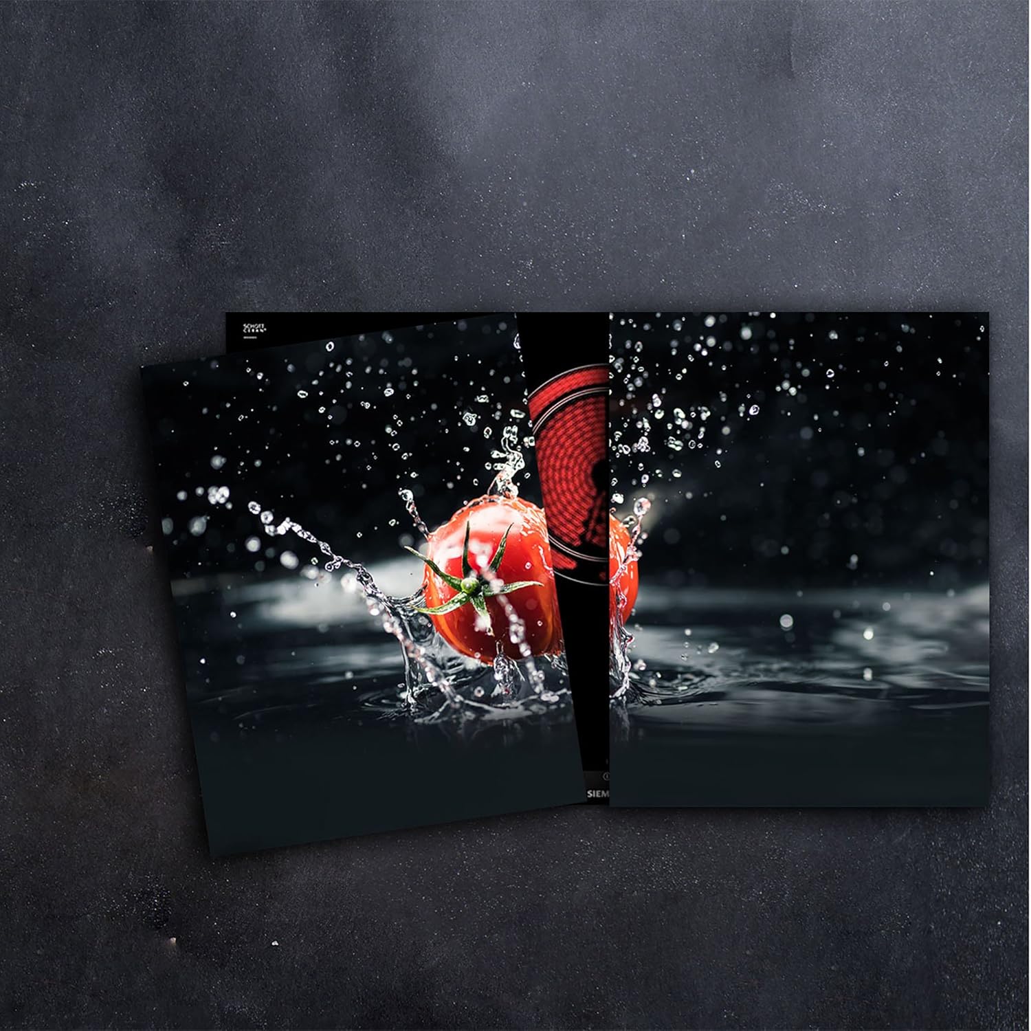 Damu Herdabdeckplatten 2 X 40 X 52 Cm Ceranfeldabdeckung Schutz Herdblende 80x52 2teilig Glas Spritzschutz Abdeckplatte Glasplatte Herd Ceranfeld Abdeckung Schneidebrett Gewurze Holz Kuche Haushalt Wohnen Elektro Grossgerate