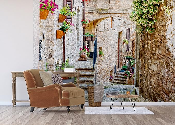 AG Design - Fototapete - Garten - Wand Dekoration - Vlies Tapete - 360