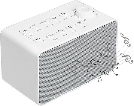 Manli Weisses Rauschen Maschine 8 Beruhigender Gerauschen 3 Timer Einstellungen White Noise Machine Einschlafhilfe Fur Erwachsene Babys Kinder Kopfhoreranschluss Entspannungsgerat Sound Machine Amazon De Drogerie Korperpflege