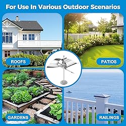 2 Pack Reflective Wind Powered Scare