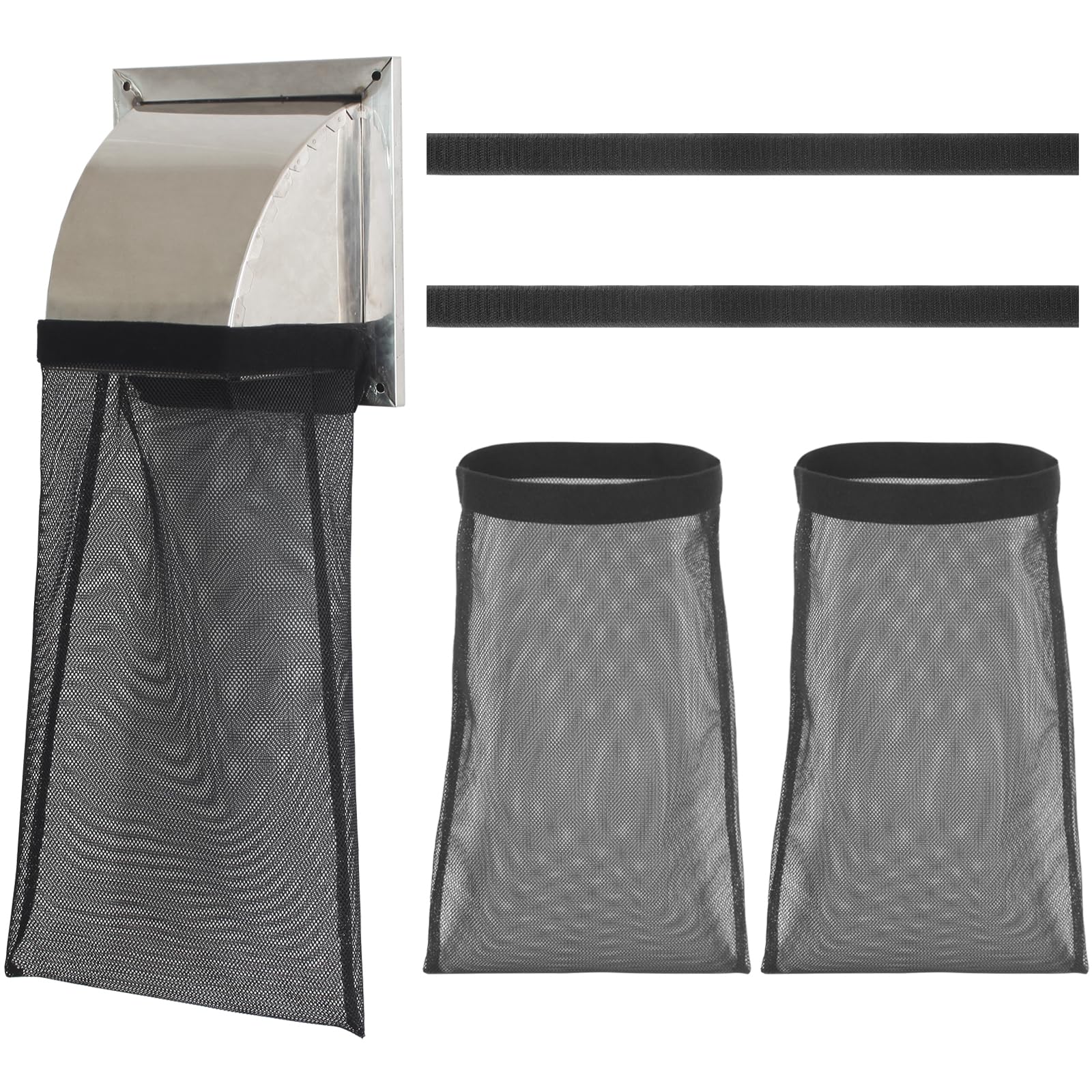 Photo 1 of SANJHFF 2 Pcs Dryer Lint Catcher, Dryer Vent Lint Trap, Dust Bag Lint Bag Outdoor Dryer Vent, Lint Catcher for Dryer Vent Outside