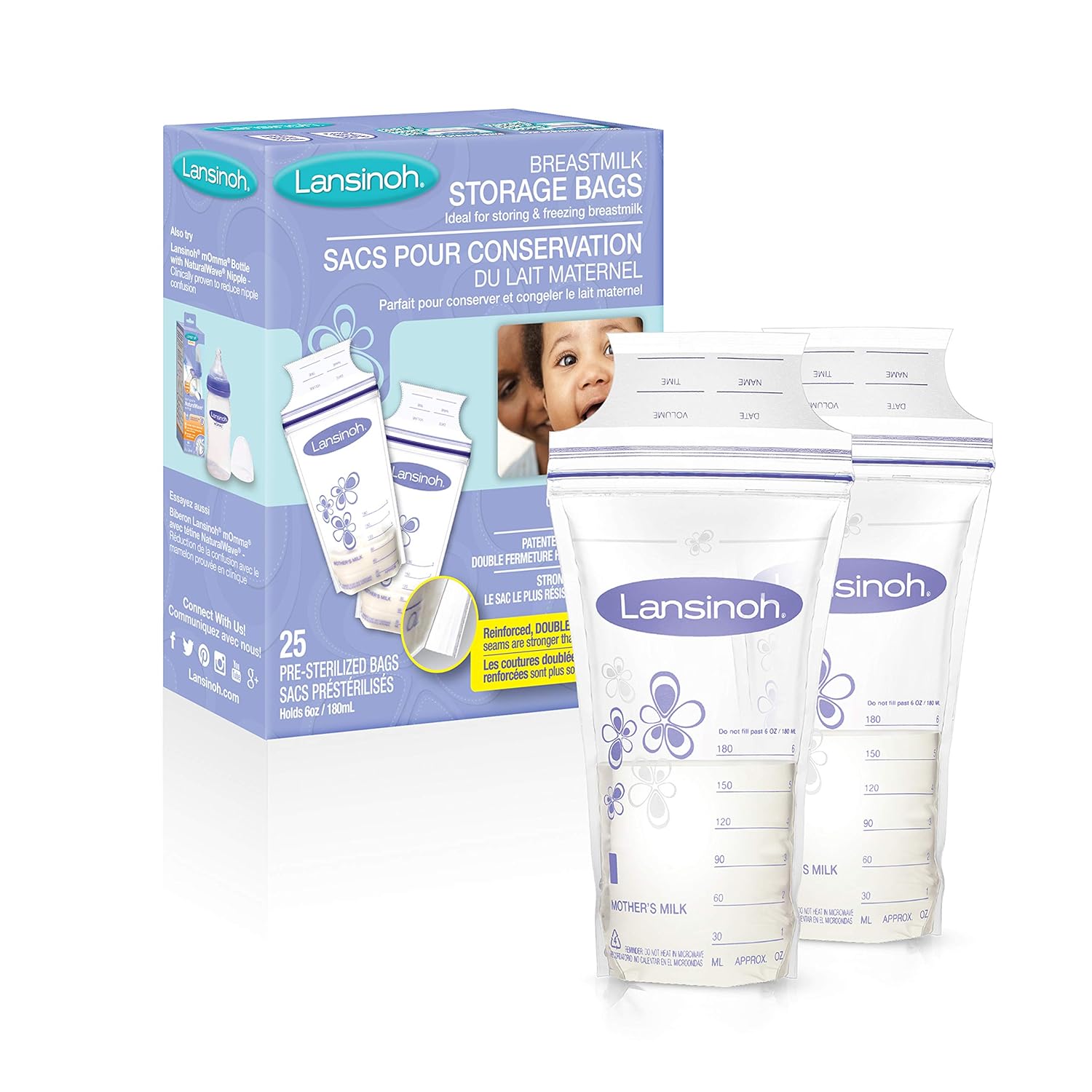 lansinoh breastmilk storage bags