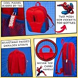 Marvel Spiderman Backpack 3D Plush School Bag Rucksack view 5