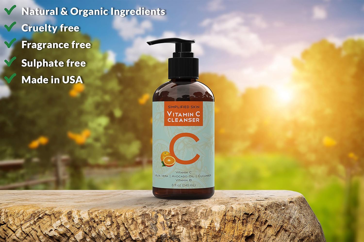 simplified skin vitamin c cleanser