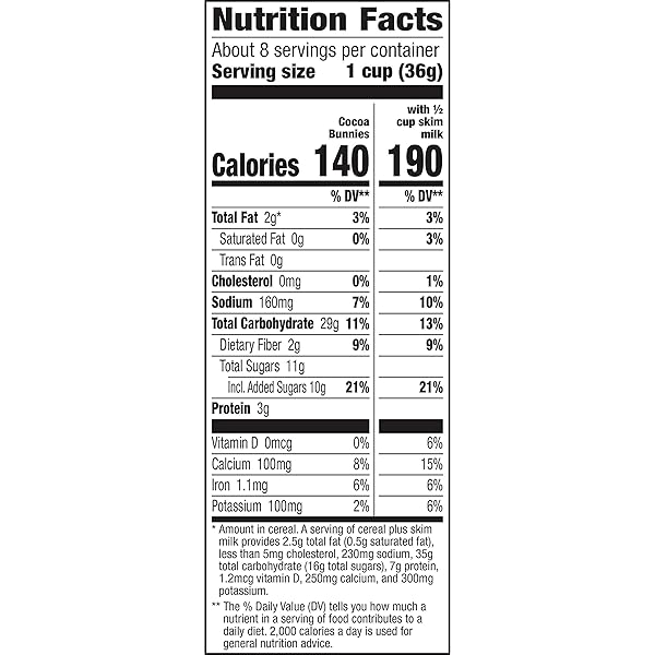 ANNIE’S ORGANIC COCOA BUNNIES CEREAL, 10 OZ (PACK OF 10)