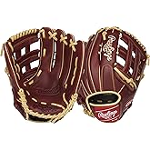 Rawlings Sandlot Series Baseball Gloves | Multiple Sizes | Rawlings is the Official Glove of MLB, durable full-grain leather, padded palm and finger back linings, versatile performance