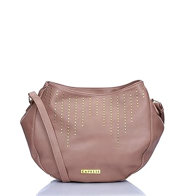 Caprese Nova Womens Sling Bag (Pink)