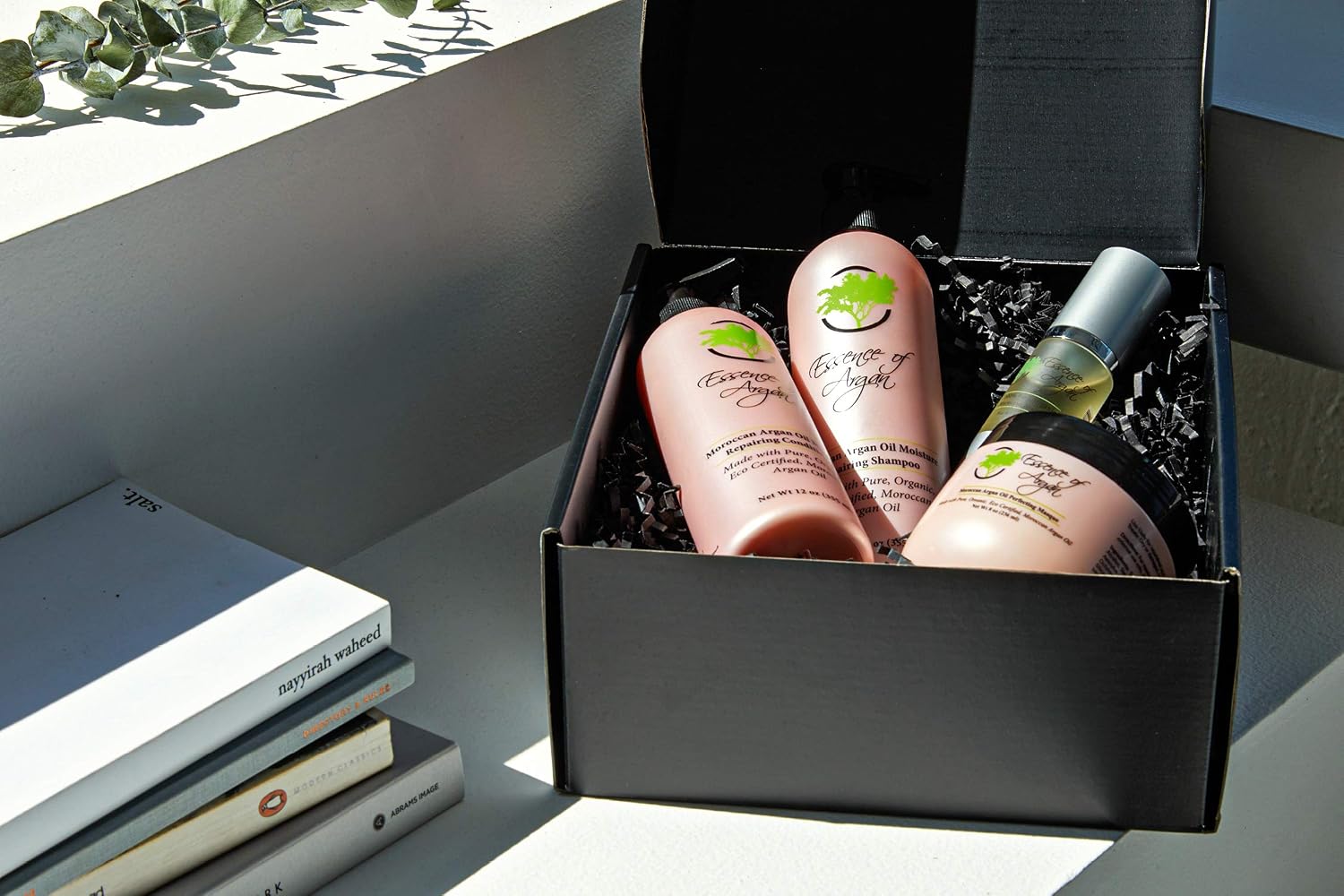 Essence of Argan Renewing Hair Care Products with 100% Pure Moroccan Organic Argan Oil, Volumizes - Image 4