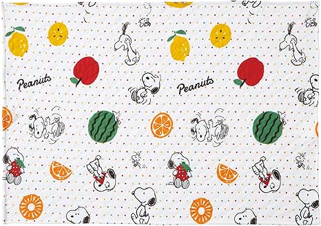 Amazon Co Jp 西川 リビング スヌーピー Peanuts ニットケット ひざ掛け 100 65cm 綿 毛布 やわらか 軽量 コンパクト ホワイト ホーム キッチン