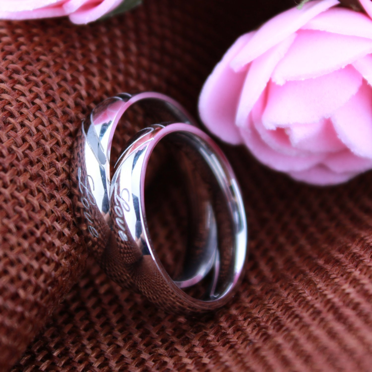 Couple Ring Stainless Steel Promise \