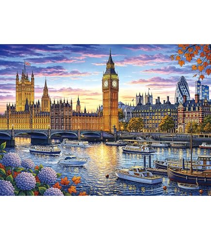 Amazon.com: EuroGraphics London Big Ben (1000 Piece) Puzzle : Toys