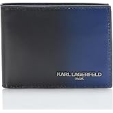 KARL LAGERFELD Paris Men's Accessories Wallets, Card Cases &amp; Money Organizers,Blue,One Size