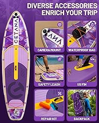 CETANA 11'6×35" Extra Wide Stand Up Paddle Board