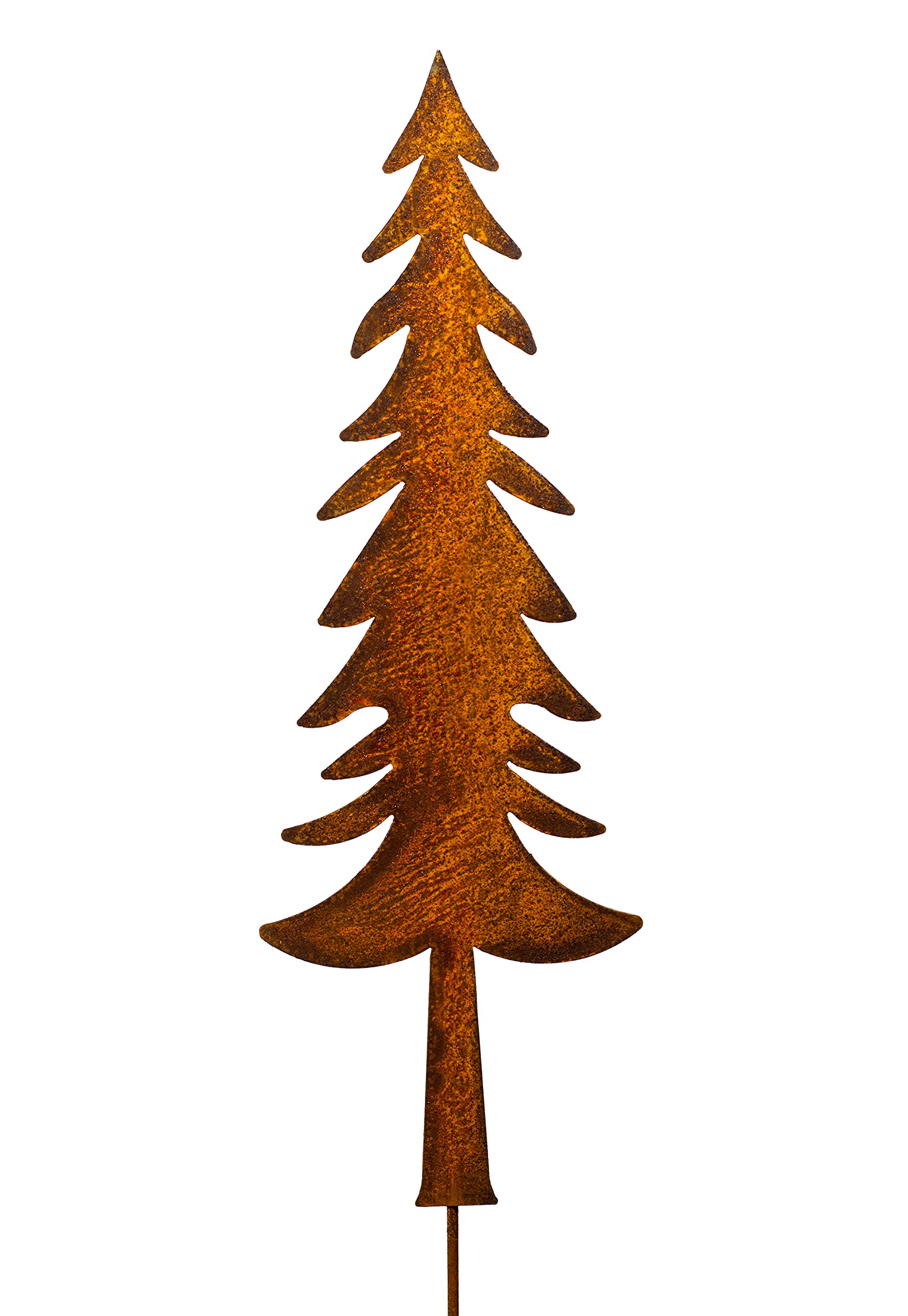 Bluemelhuber Spruce Fir Garden Decoration Patina Garden Stake 90 cm
