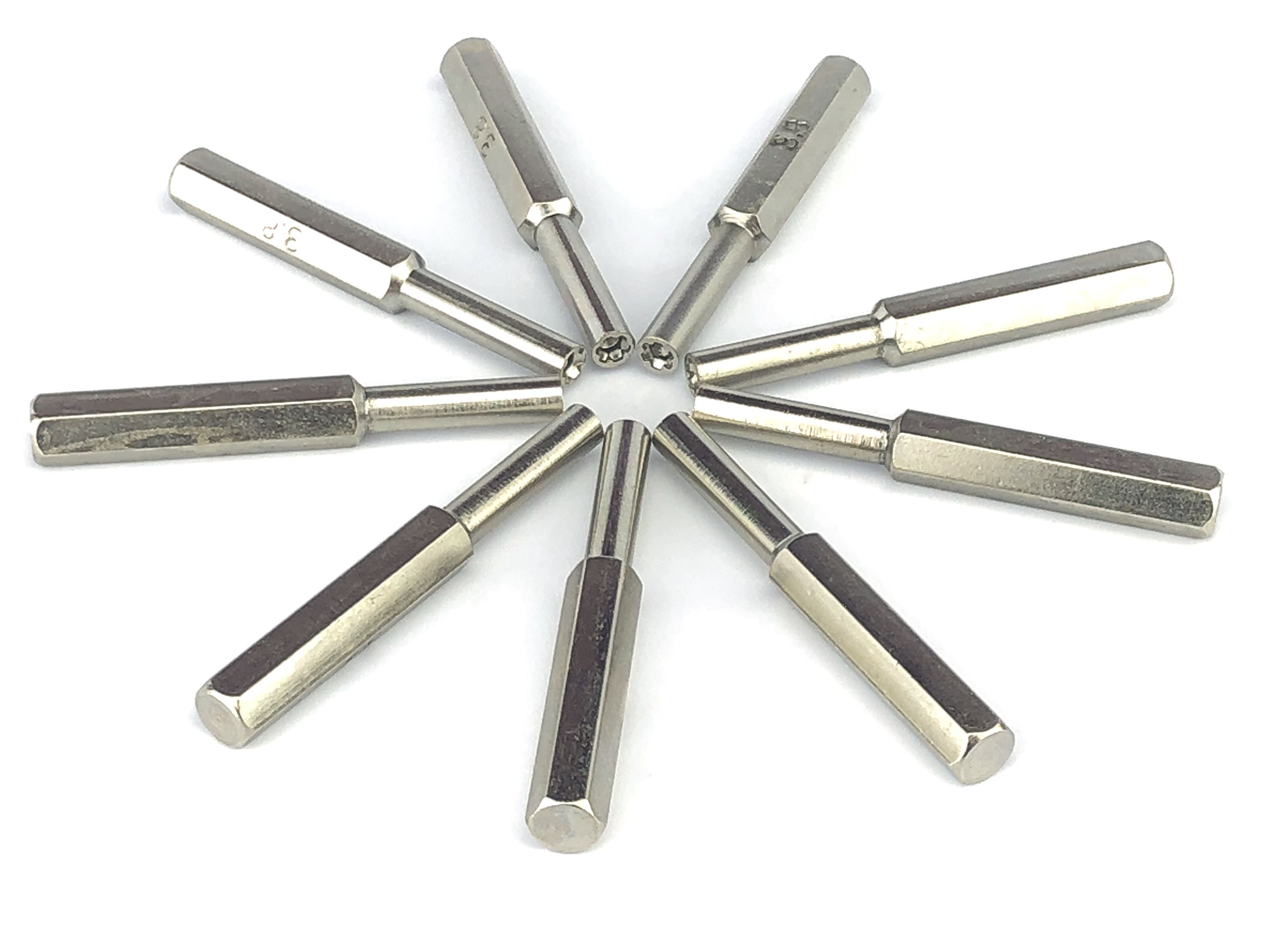 Silverhill Tools ASB3825 3.8mm Security Bit Tool, 25 Pack