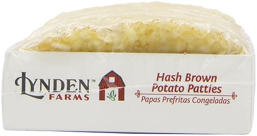 Amazon.com : Lynden Farms Potato Patty 10 Pk, 22.5 oz (Frozen) : Frozen Hash Brown Potatoes : Grocery & Gourmet Food