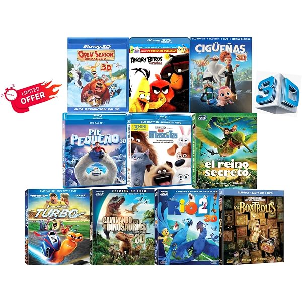 Amazon.com: Disney 10-Movie Blu-ray & DVD Collection: Pinocchio