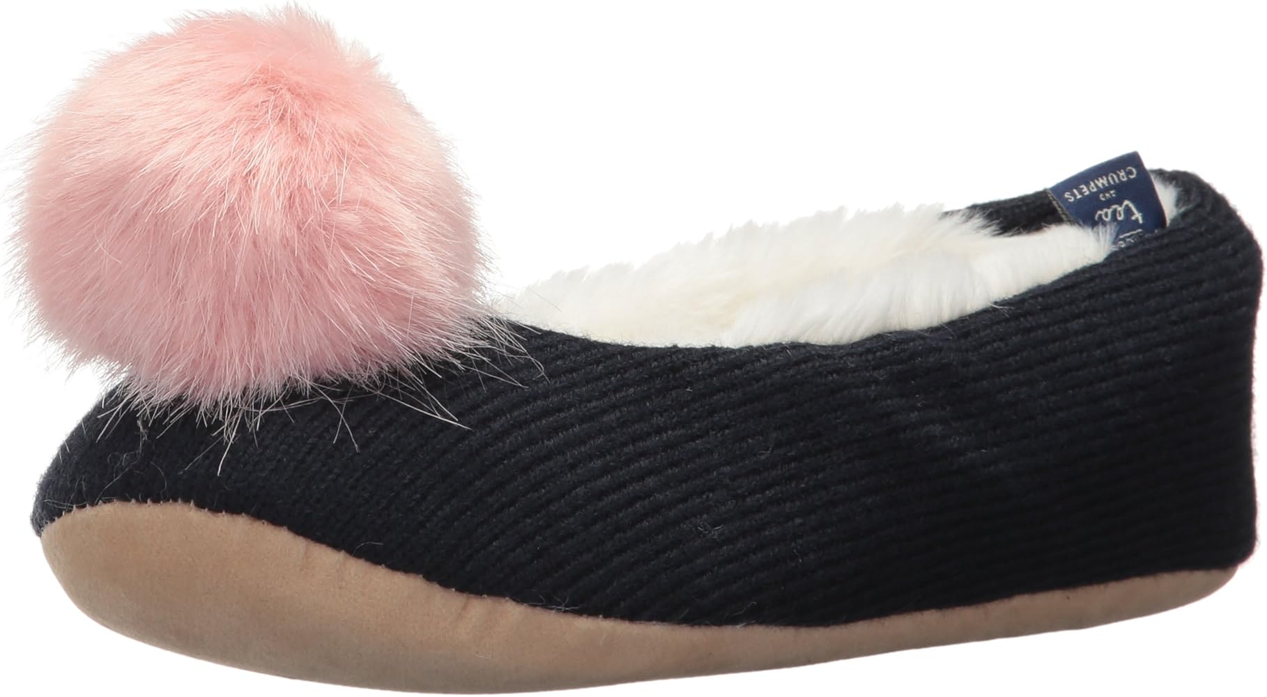 women's slippers with pom poms