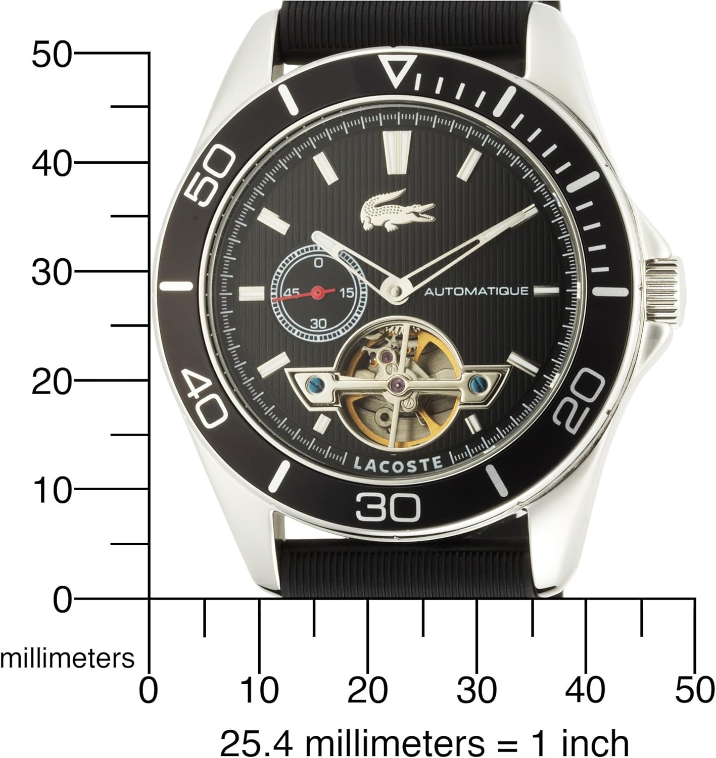 lacoste automatic watch