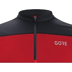 GORE WEAR Men's C3 Zip Jersey, red/Black, XL