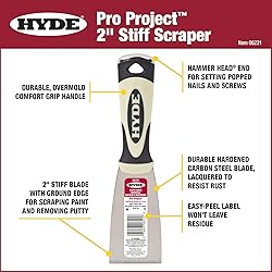 Hyde 06221 2" Stiff Pro Project Scraper