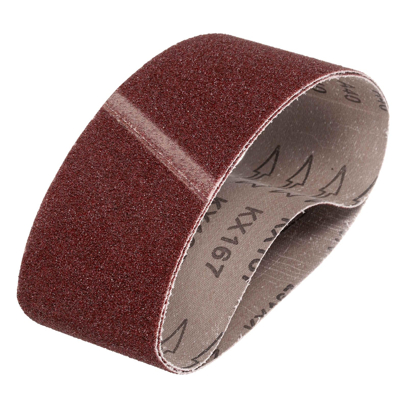 HARFINGTON 4 x 24 Inch Sanding Belts, 12 Pcs 40