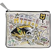 Catstudio University of Missouri (Mizzou) Collegiate Zipper Pouch Purse | Holds Your Phone, Coins, Makeup, Dog Treats, & Tech Tools