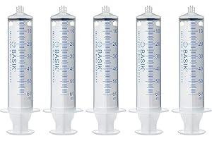 URNCONCERN BASIK 60cc Luer Lock O Ring Syringe. Perfect For Hand Feeding Enteral Feeding Crafts And Measuring. This Is Not An ENFit Syringe.