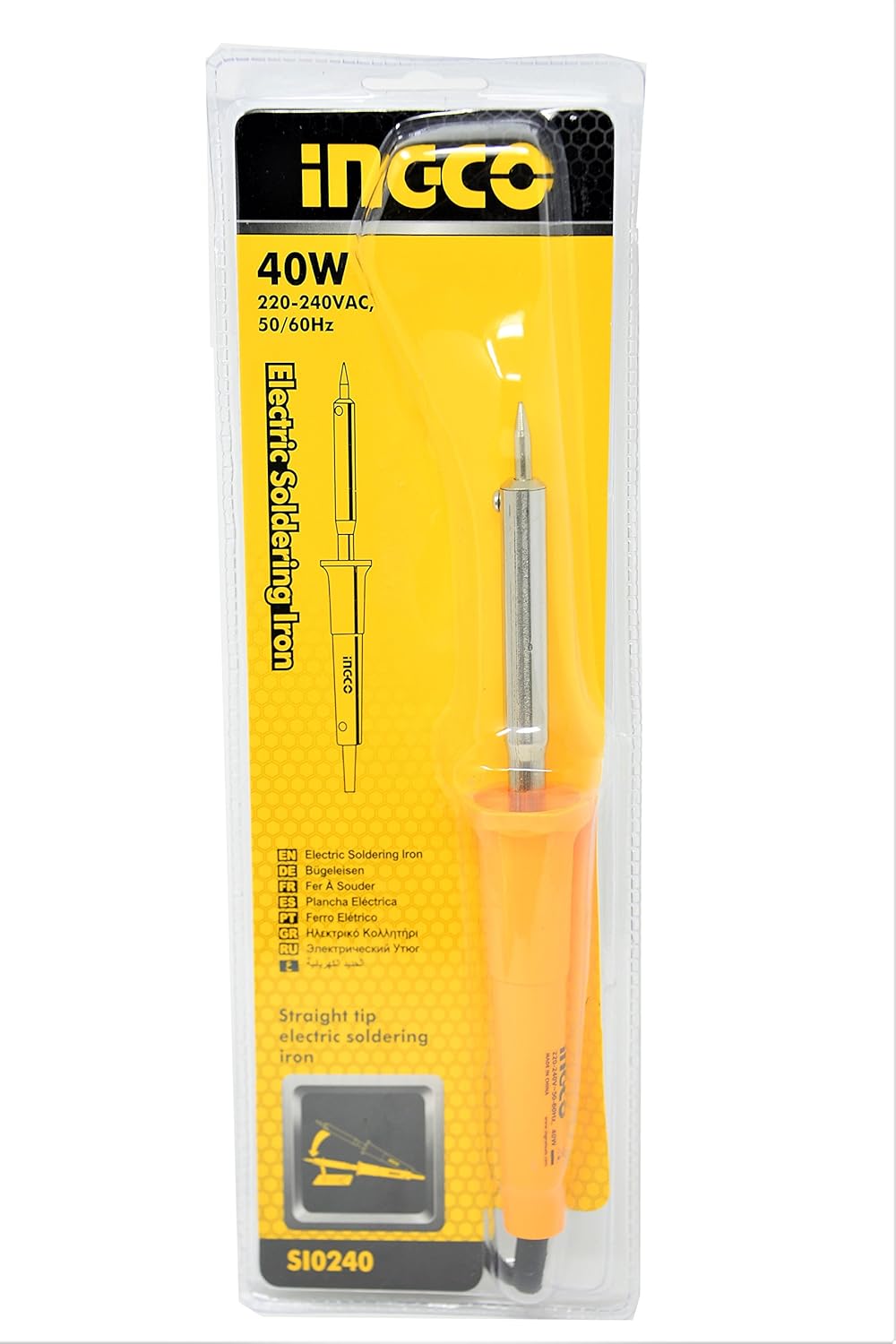 Ingco 40W Heavy Duty Electric Soldering Iron Amazon.in Industrial & Scientific