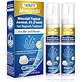 Minoxidil Foam, 5% Topical Minoxidil Foam, Infused with Biotin, Hair Growth Treatment, Minoxidil for Men and Women, Supports Thicker and Fuller Hair & Beard (4.22oz, 2 Month Supply)