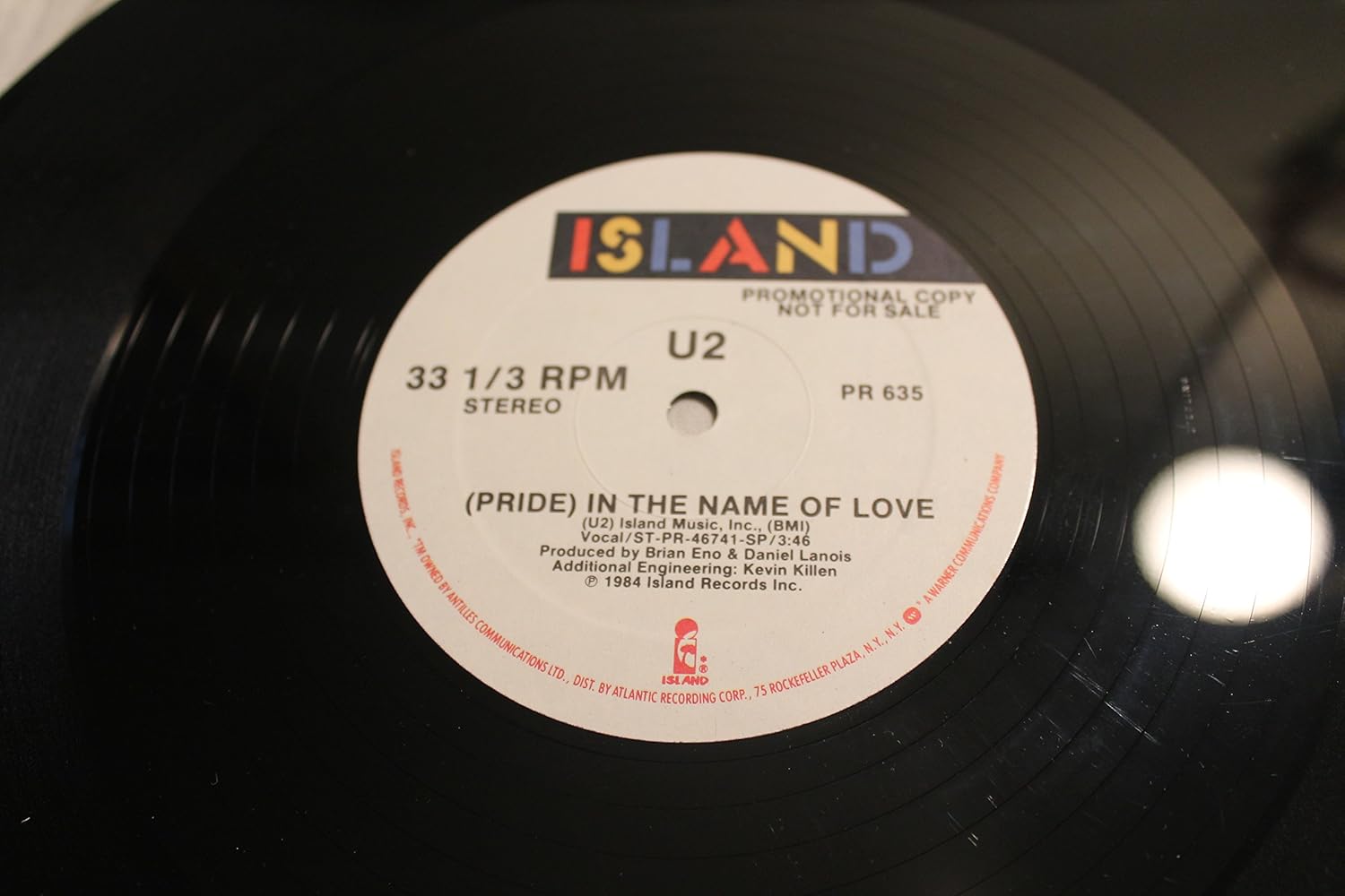 U2 - U2 (PRIDE) IN THE NAME OF LOVE Promotional 12\