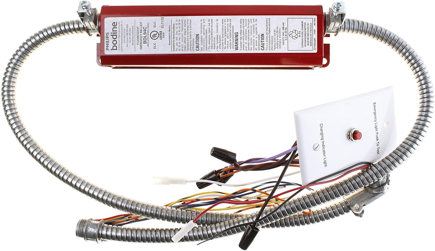 Bodine Emergency Ballast Wiring Diagram Bdl94c