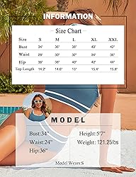 BMJL Women's High Waisted Bikini Sets Sporty Two