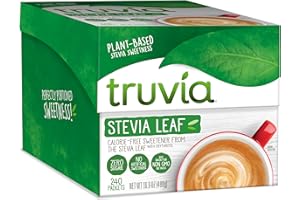 Truvia Original Calorie-Free Sweetener from the Stevia Leaf Packets, 240 Count (16.9 oz Carton)