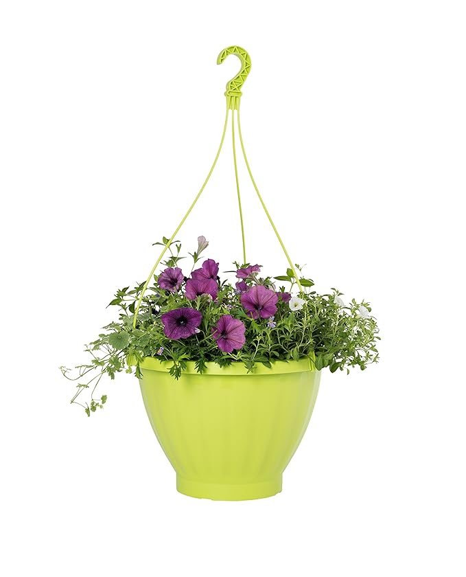 blumenampel mit wassertank