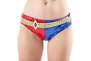COCO BRANDS Suicide Squad Harley Quinn Shorts Panties Halloween Costume Cosplay Multicolor