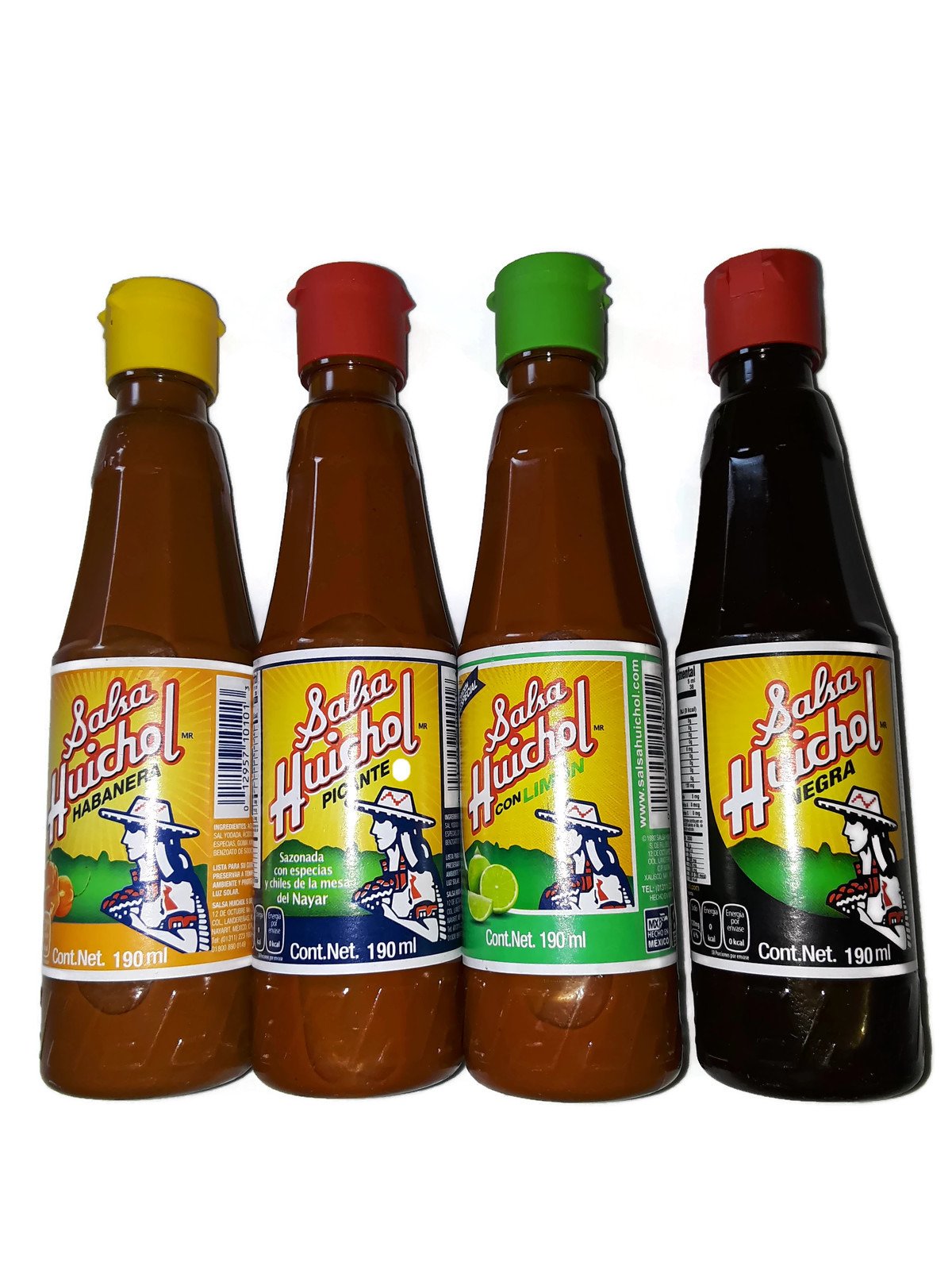 3 X Salsa Huichol Habanera 6oz Bottle Mexican Hot Sauce