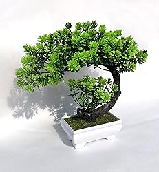 yoerm Small Artificial Plants Greenery Desktop
