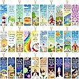 Chinco 120 Pack Christian Bookmarks for Kids Bible Verse Bookmarks with Ribbon Scripture Inspirational Quotes School Gifts Church Supplies for Kids Teens Adult Teachers